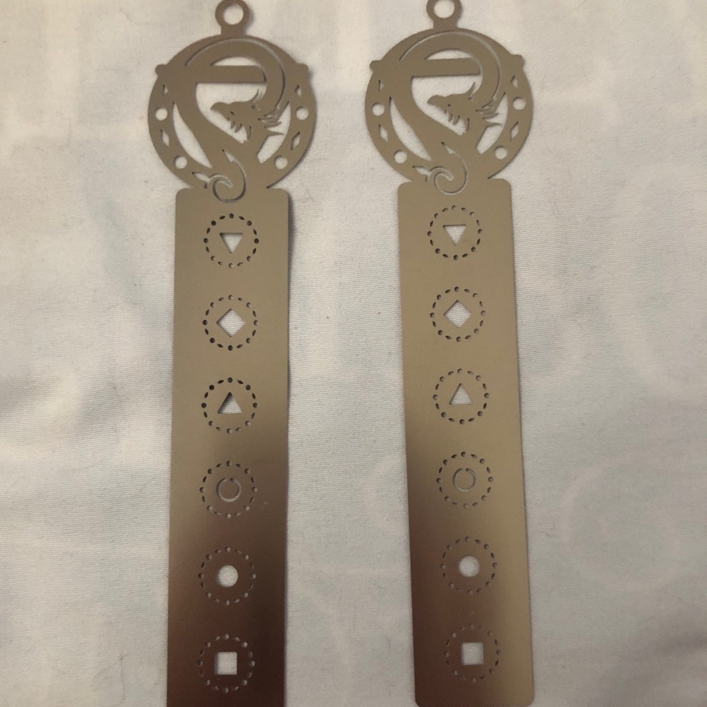 🌟OWL CRATE EXCLUSIVE METAL BOOKMARKS🌟